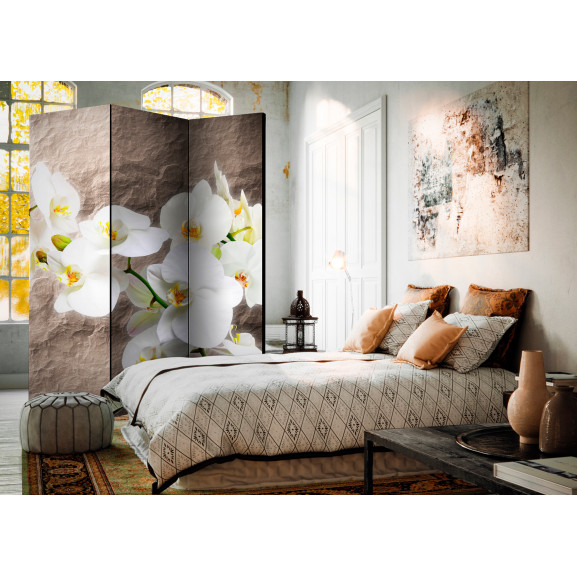 Paravan Impeccability Of The Orchid [Room Dividers] 135 cm x 172 cm title=Paravan Impeccability Of The Orchid [Room Dividers] 135 cm x 172 cm