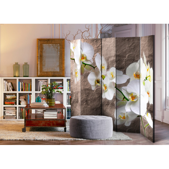 Paravan Impeccability Of The Orchid Ii [Room Dividers] 225 cm x 172 cm title=Paravan Impeccability Of The Orchid Ii [Room Dividers] 225 cm x 172 cm