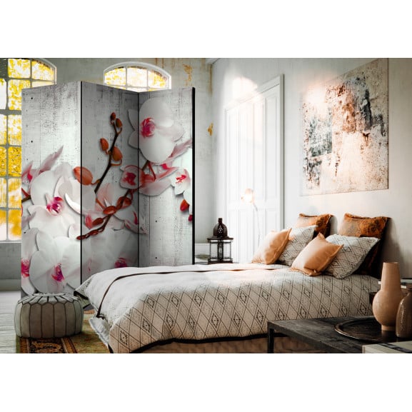 Paravan Concrete Orchid [Room Dividers] 135 cm x 172 cm title=Paravan Concrete Orchid [Room Dividers] 135 cm x 172 cm