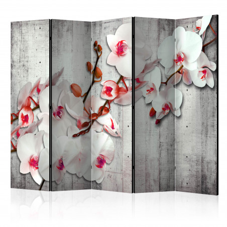 Paravan Concrete Orchid Ii [Room Dividers] 225 cm x 172 cm-01