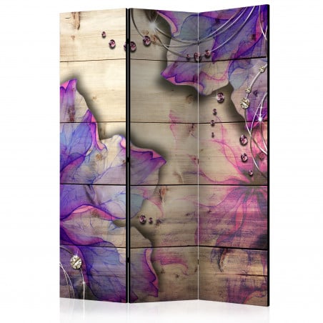 Paravan Purple Memory [Room Dividers] 135 cm x 172 cm-01