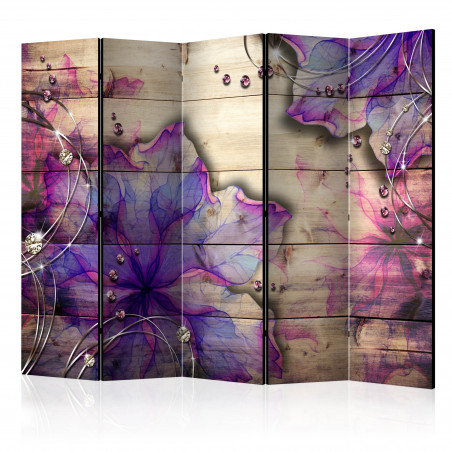 Paravan Purple Memory Ii [Room Dividers] 225 cm x 172 cm-01