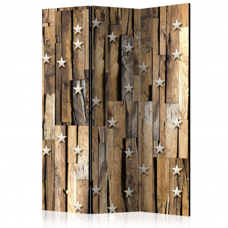 Paravan Wooden Constellation [Room Dividers] 135 cm x 172 cm-01