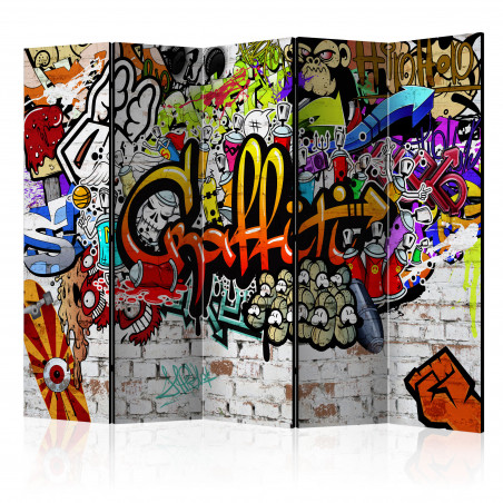 Paravan Colourful Style [Room Dividers] 225 cm x 172 cm-01