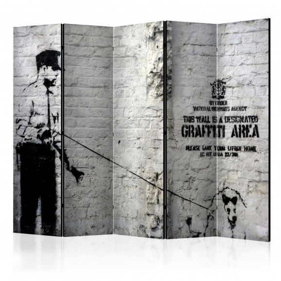 Paravan Graffiti Area [Room Dividers] 225 cm x 172 cm