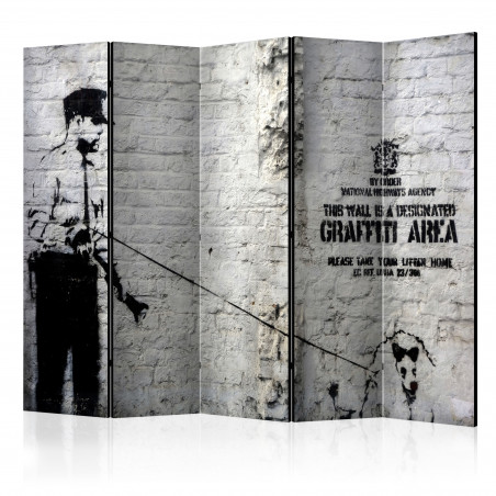 Paravan Graffiti Area [Room Dividers] 225 cm x 172 cm-01