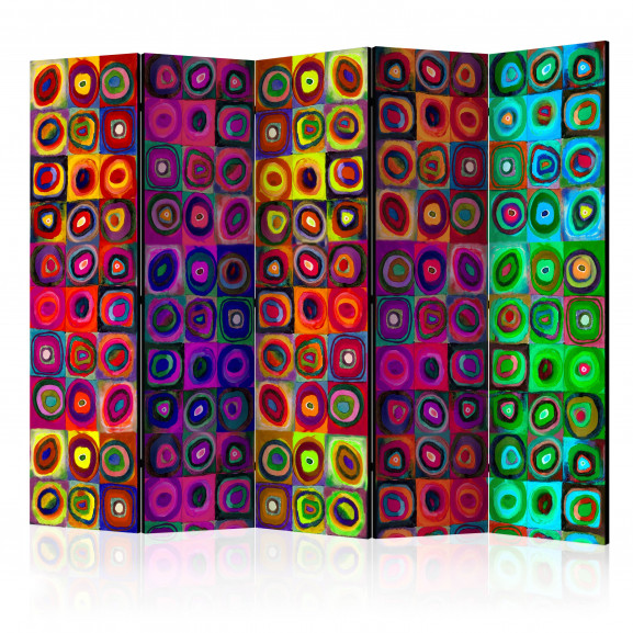 Paravan Colorful Abstract Art Ii [Room Dividers] 225 cm x 172 cm
