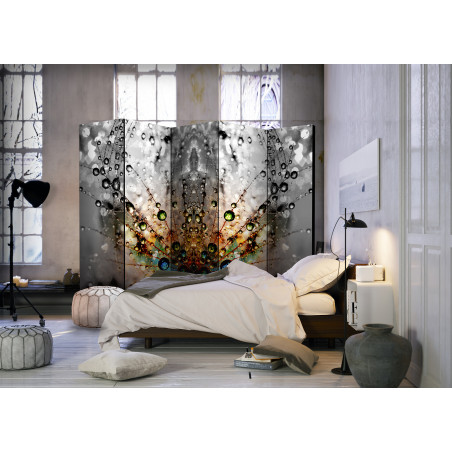 Paravan Enchanted Morning Dew Ii [Room Dividers] 225 cm x 172 cm-01