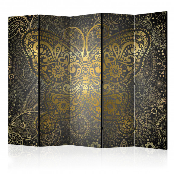Paravan Golden Butterfly Ii [Room Dividers] 225 cm x 172 cm