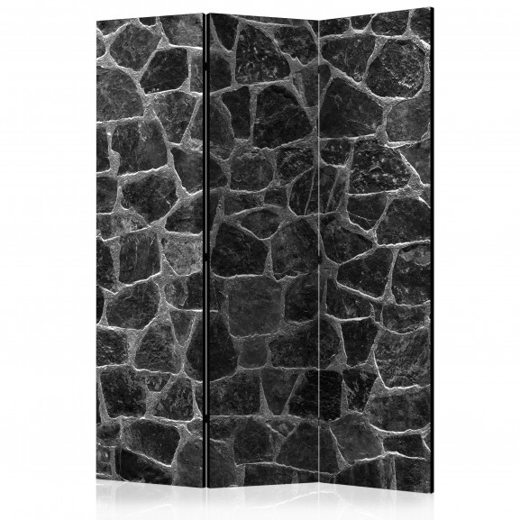 Paravan Black Stones [Room Dividers] 135 cm x 172 cm