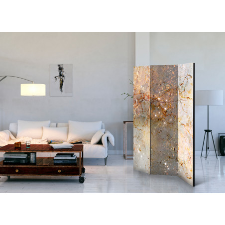 Paravan Enchanted In Marble [Room Dividers] 135 cm x 172 cm-01