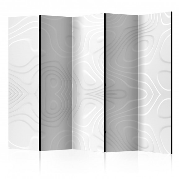 Paravan Room Divider White Waves Ii 225 cm x 172 cm 172