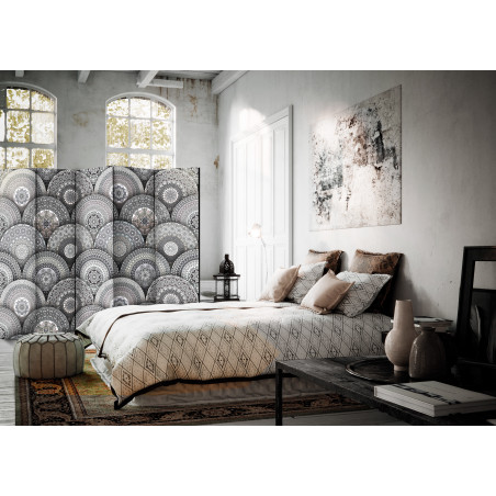 Paravan Room Divider: Mandalas Ii 225 cm x 172 cm-01