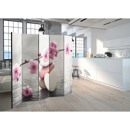 Paravan Zen Flowers Ii [Room Dividers] 225 cm x 172 cm-01