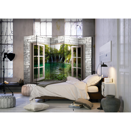 Paravan Green Treasure Ii [Room Dividers] 225 cm x 172 cm-01