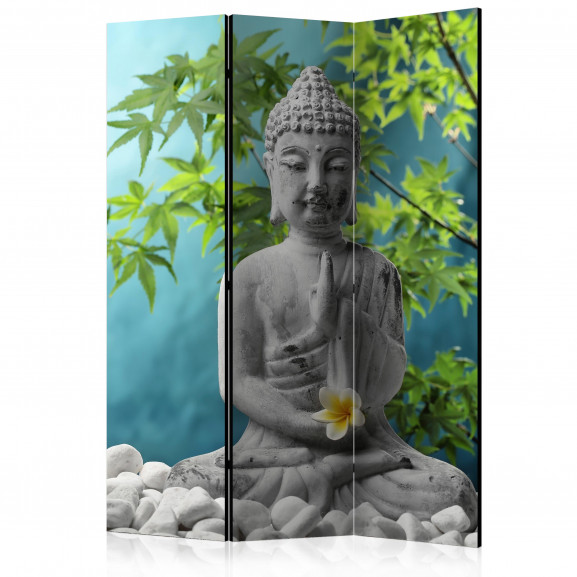 Paravan Meditating Buddha [Room Dividers] 135 cm x 172 cm