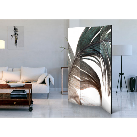 Paravan Beautiful Feather [Room Dividers] 135 cm x 172 cm-01