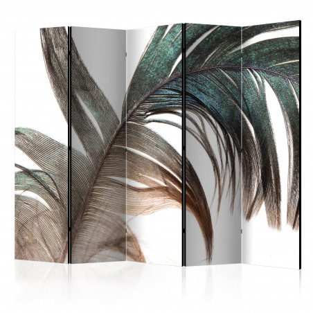 Paravan Beautiful Feather Ii [Room Dividers] 225 cm x 172 cm-01