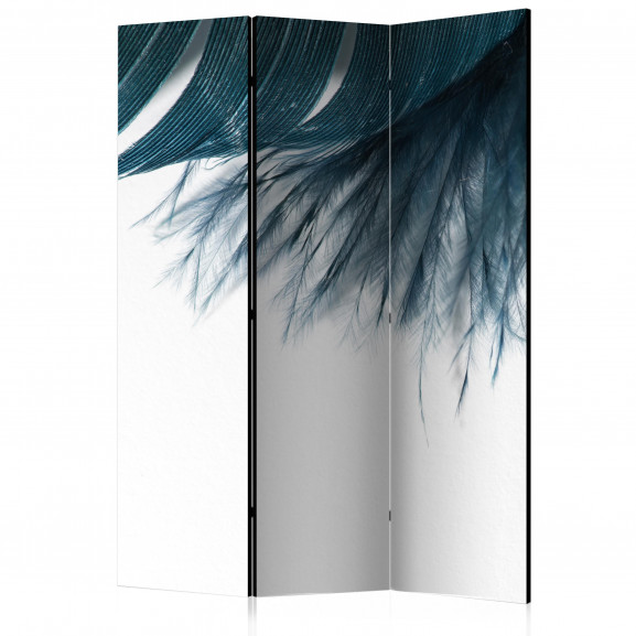 Paravan Dark Blue Feather [Room Dividers] 135 cm x 172 cm