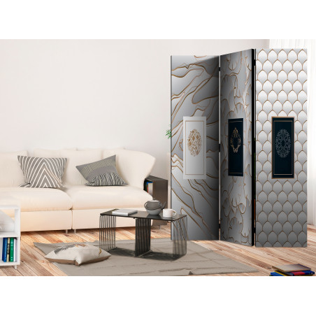 Paravan Labels [Room Dividers] 135 cm x 172 cm-01