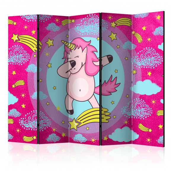 Paravan Dancing Unicorn Ii [Room Dividers] 225 cm x 172 cm