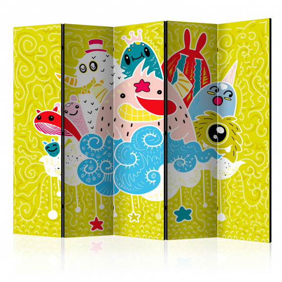 Paravan Happy Creatures Ii [Room Dividers] 225 cm x 172 cm