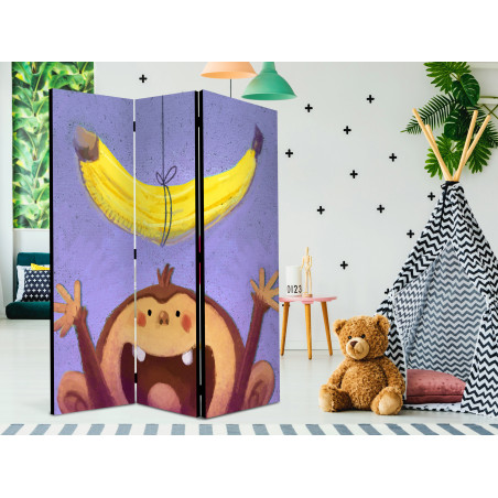 Paravan Bananana [Room Dividers] 135 cm x 172 cm-01