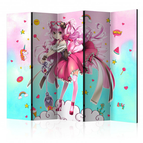 Paravan Sorceress Miko Ii [Room Dividers] 225 cm x 172 cm