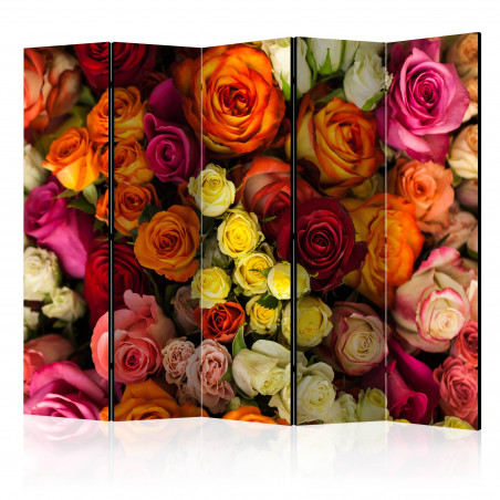 Paravan Bouquet Of Roses Ii [Room Dividers] 225 cm x 172 cm-01