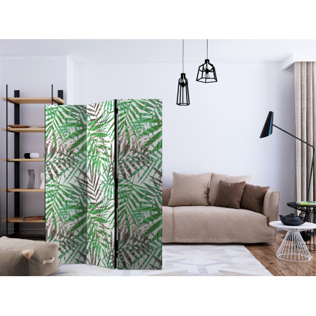 Paravan Wild Leaves [Room Dividers] 135 cm x 172 cm-01