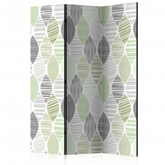 Paravan Green Tears [Room Dividers] 135 cm x 172 cm