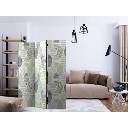 Paravan Green Tears [Room Dividers] 135 cm x 172 cm-01