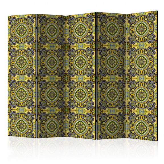 Paravan Malachite Mosaic Ii [Room Dividers] 225 cm x 172 cm