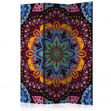 Paravan Colourful Kaleidoscope [Room Dividers] 135 cm x 172 cm-01