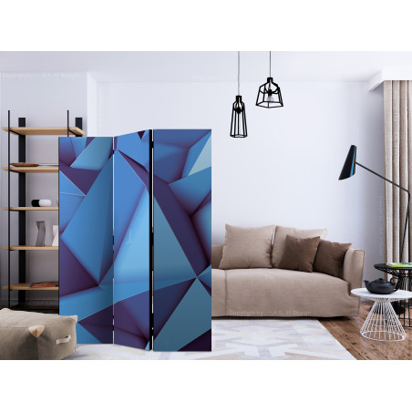 Paravan Royal Blue [Room Dividers] 135 cm x 172 cm-01