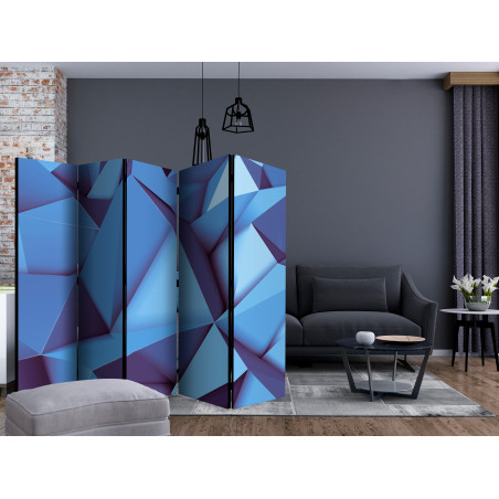 Paravan Royal Blue Ii [Room Dividers] 225 cm x 172 cm-01