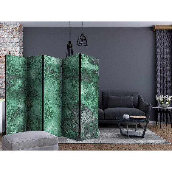 Paravan Emerald Memory Ii [Room Dividers] 225 cm x 172 cm Artgeist