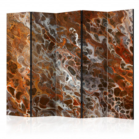 Paravan Brown Craters Ii [Room Dividers] 225 cm x 172 cm-01