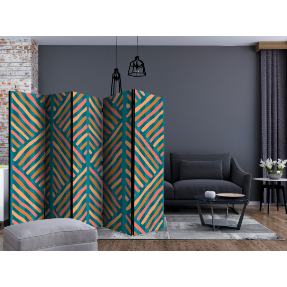 Paravan Ethnic Composition Ii [Room Dividers] 225 cm x 172 cm Artgeist