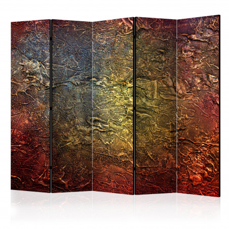 Paravan Red Gold Ii [Room Dividers] 225 cm x 172 cm-01