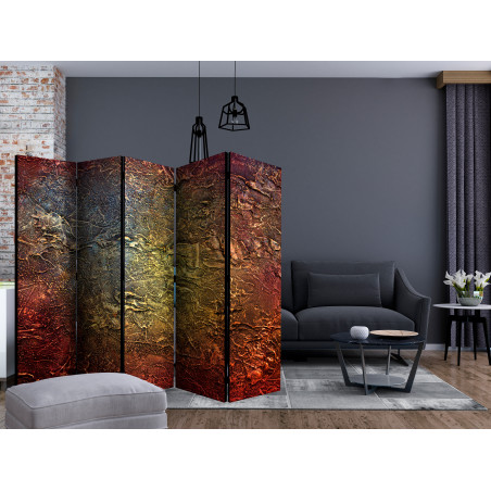 Paravan Red Gold Ii [Room Dividers] 225 cm x 172 cm-01