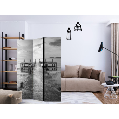 Paravan Concrete Pier [Room Dividers] 135 cm x 172 cm-01