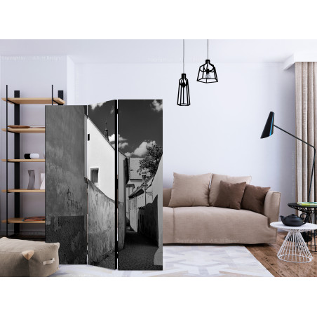 Paravan Narrow Street [Room Dividers] 135 cm x 172 cm-01