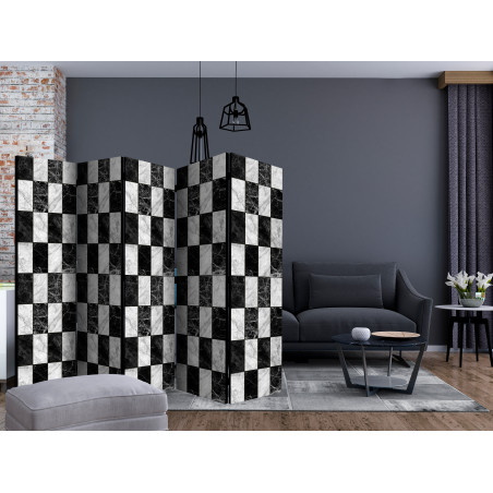 Paravan Checker Ii [Room Dividers] 225 cm x 172 cm-01