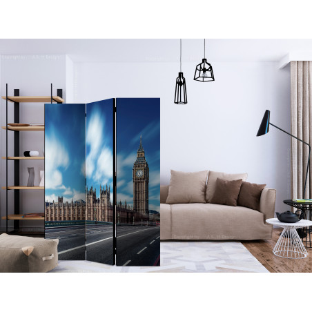 Paravan Sunny London [Room Dividers] 135 cm x 172 cm-01