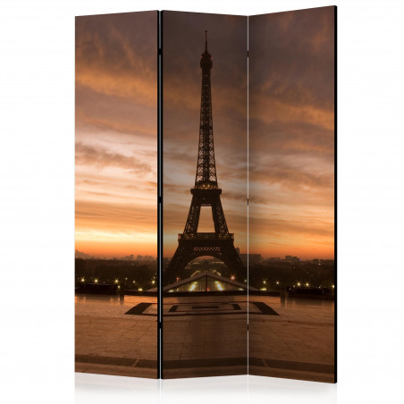 Paravan Evening Colours Of Paris [Room Dividers] 135 cm x 172 cm-01