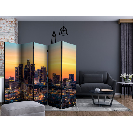 Paravan Californian Evening Ii [Room Dividers] 225 cm x 172 cm-01