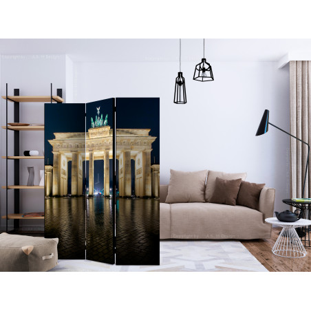 Paravan Berlin At Night [Room Dividers] 135 cm x 172 cm-01