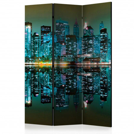 Paravan Gold Reflections Nyc [Room Dividers] 135 cm x 172 cm-01