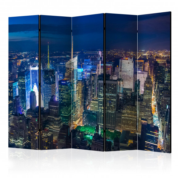 Paravan Manhattan Night Ii [Room Dividers] 225 cm x 172 cm